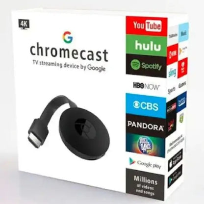 Google Chromecast Tv Streaming Device 4K Copy A