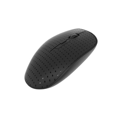 Modorwy MO1103 / M01104 Wireless Mouse 2.4GHz with USB Nano Receiver I High Precision Optical Tracking I 4 Buttons I Plug & Play I Ambidextrous for PC/Mac/Laptop - Black