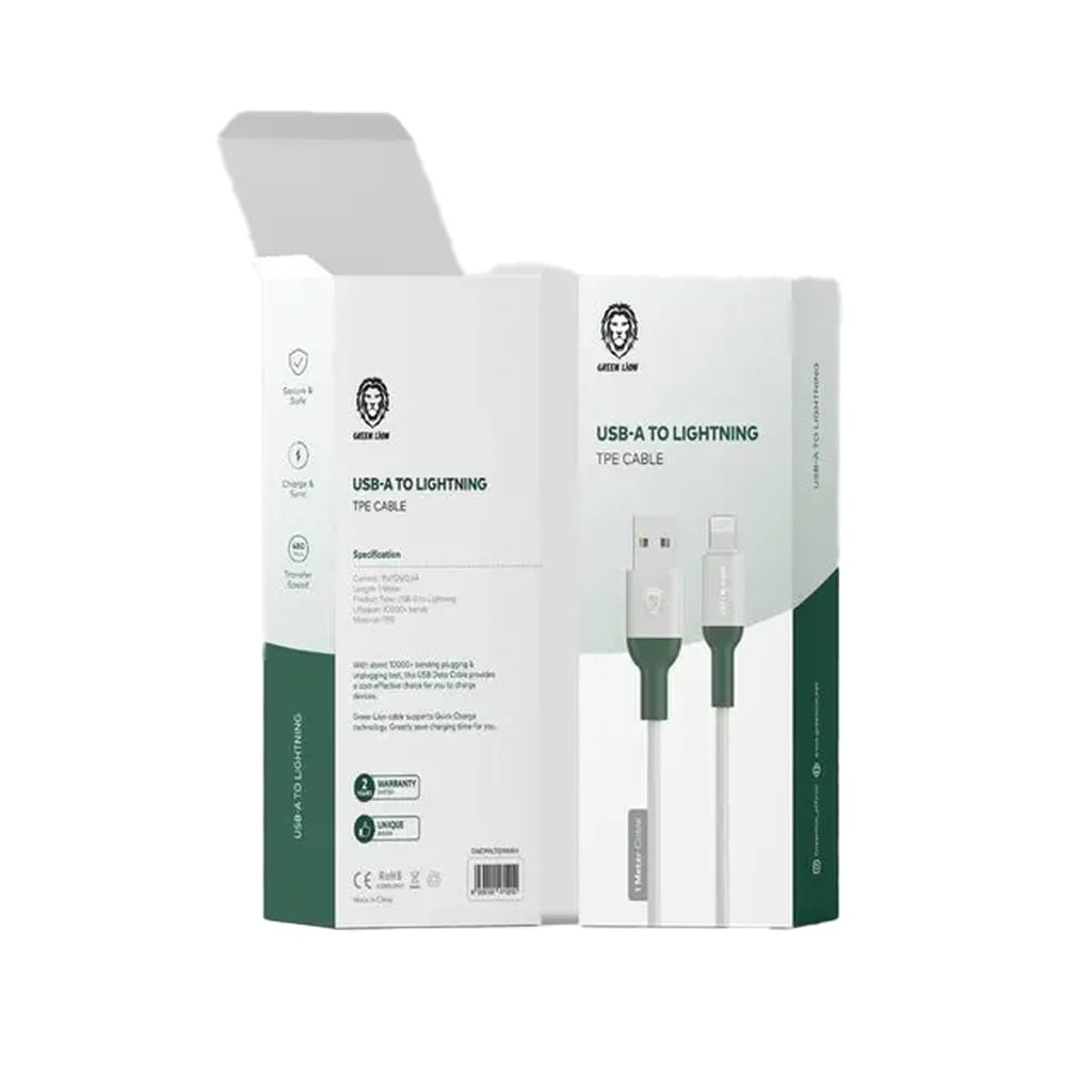 Green Lion USB-A to Lightning TPE Cable
