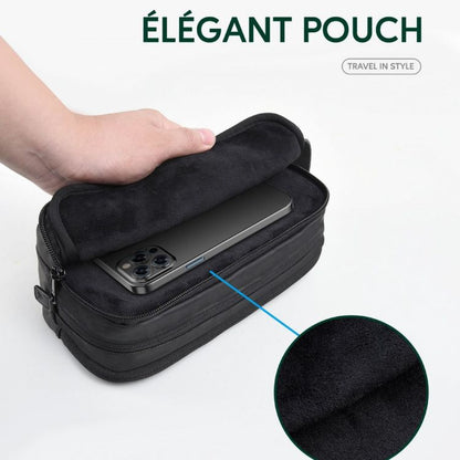 Green Lion Elegant Pouch - Easy for Carrying Suitable for Outdoor Business Office School