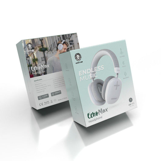Green Lion Echo Max Wireless Headphones - white