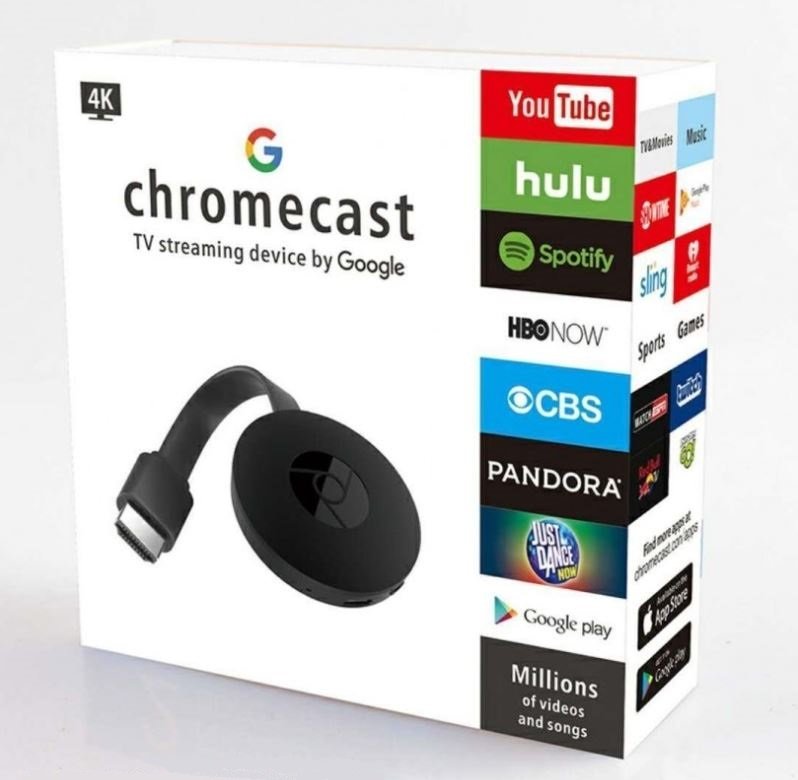 Google Chromecast Tv Streaming Device 4K Copy A