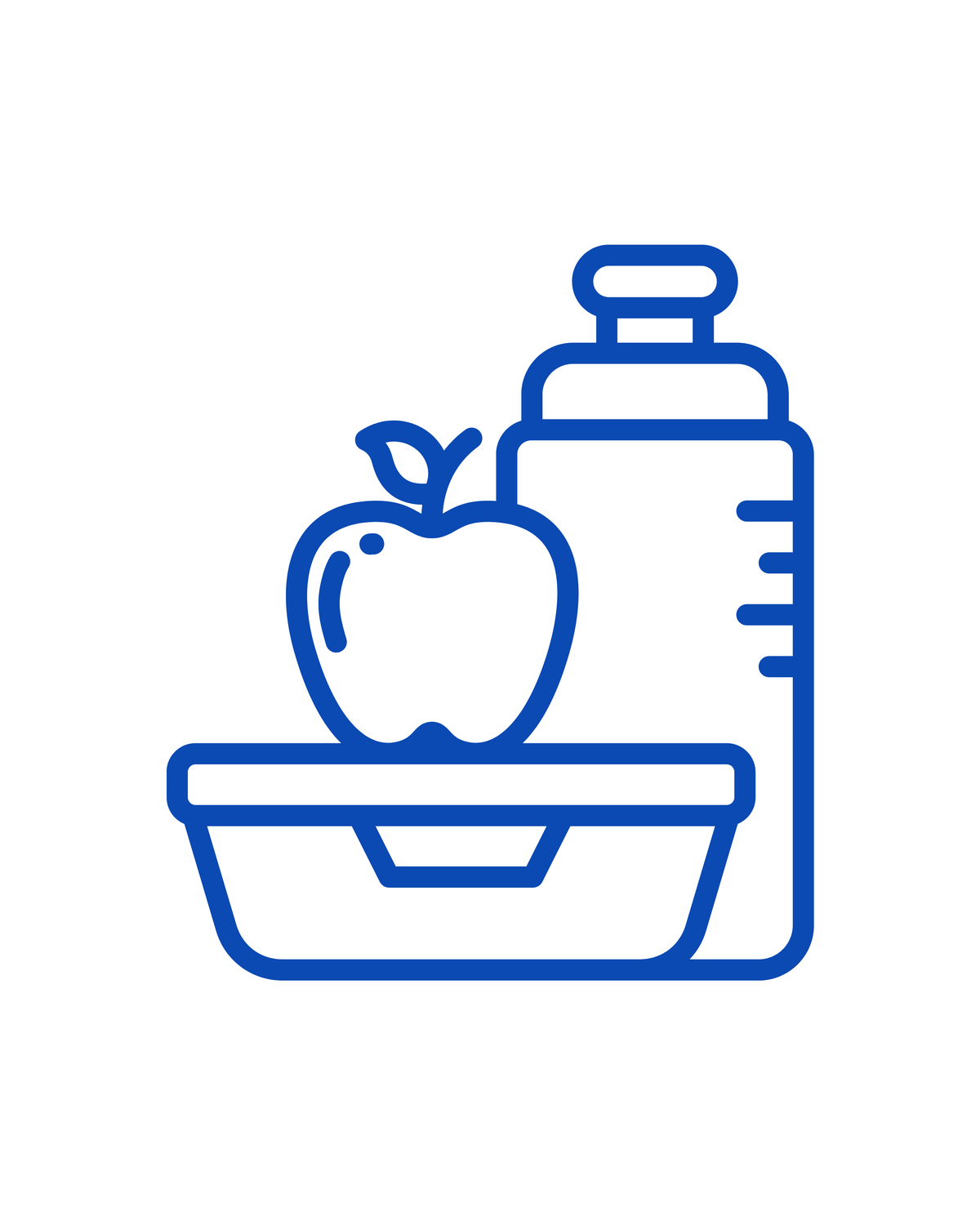 Water Bottle & Lunch Box