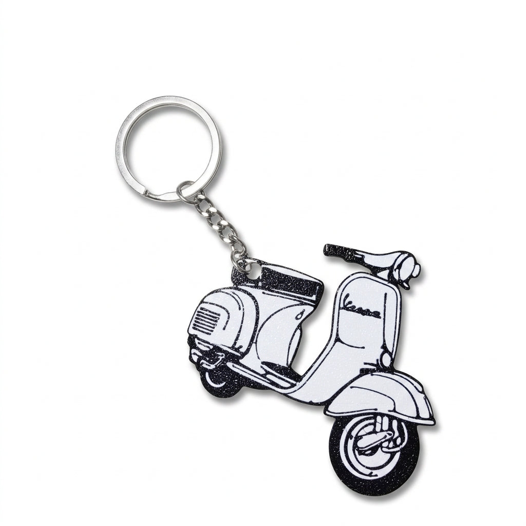 3D Printed Novelties – Keychain Vespa Style