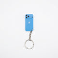 3D Printed Novelties – Keychain Mini Smartphone Blue