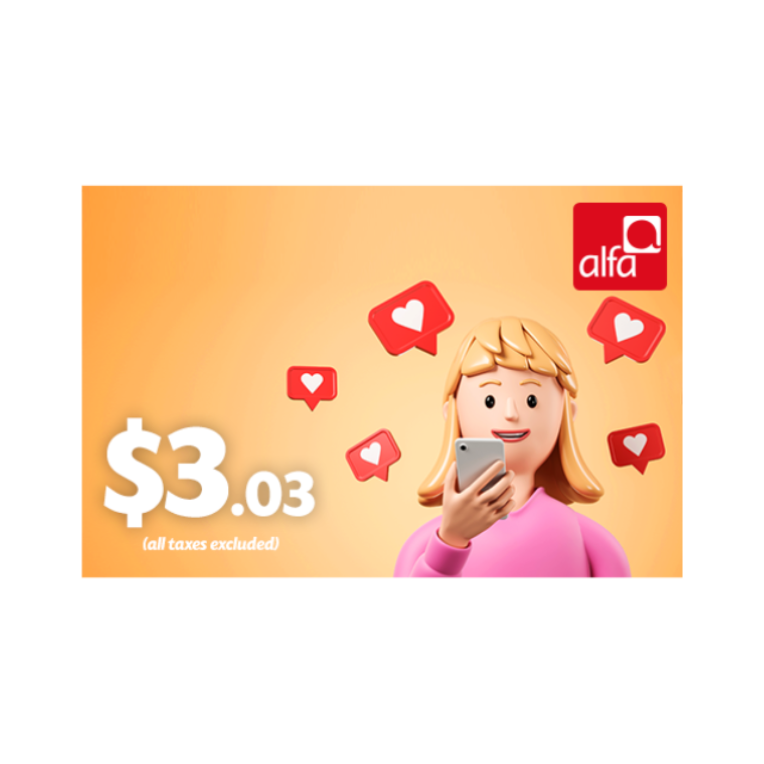 Alfa & Touch Voucher Cards