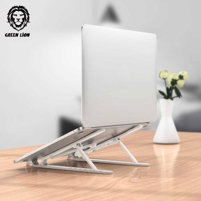 Green Lion Folding Laptop Stand ( 7 Level Adjustments )