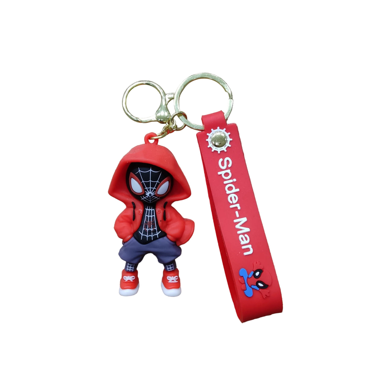 Cartoon Character Silicone Keychain