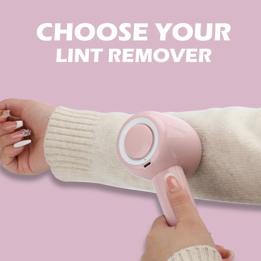 VGR V-813 Rechargeable Fabric Lint Remover - Portable Electric Clothes Fuzz Shaver and Pill Trimmer for Sweaters, Carpets, and Furniture