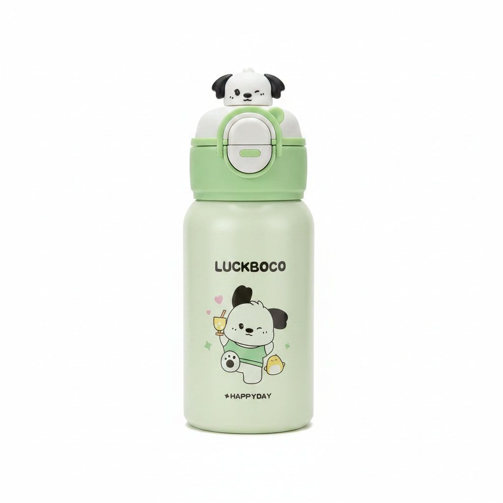 Happyday Kids Insulated Water Bottle 500ml - Light Green