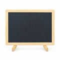 Double-Sided Wooden Framed Tabletop Chalkboard – Mini Memo Message Board