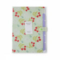 Banner Year Breezy Windy Accordion Folder – Sage Green Berry Document Organizer with Snap Closure