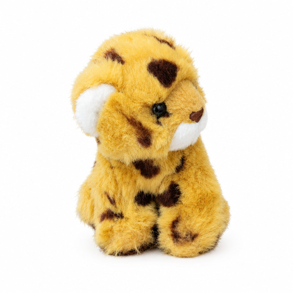 Cuddly Leopard Cub Plush – Soft Stuffed Safari Animal Toy