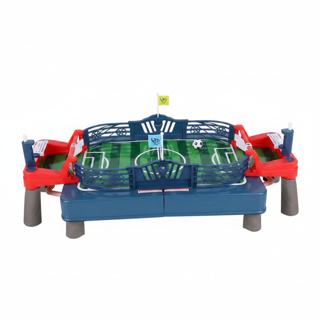 Portable Table Football Game Set – 2-in-1 Foldable Suitcase Bouncy Soccer Battle Board