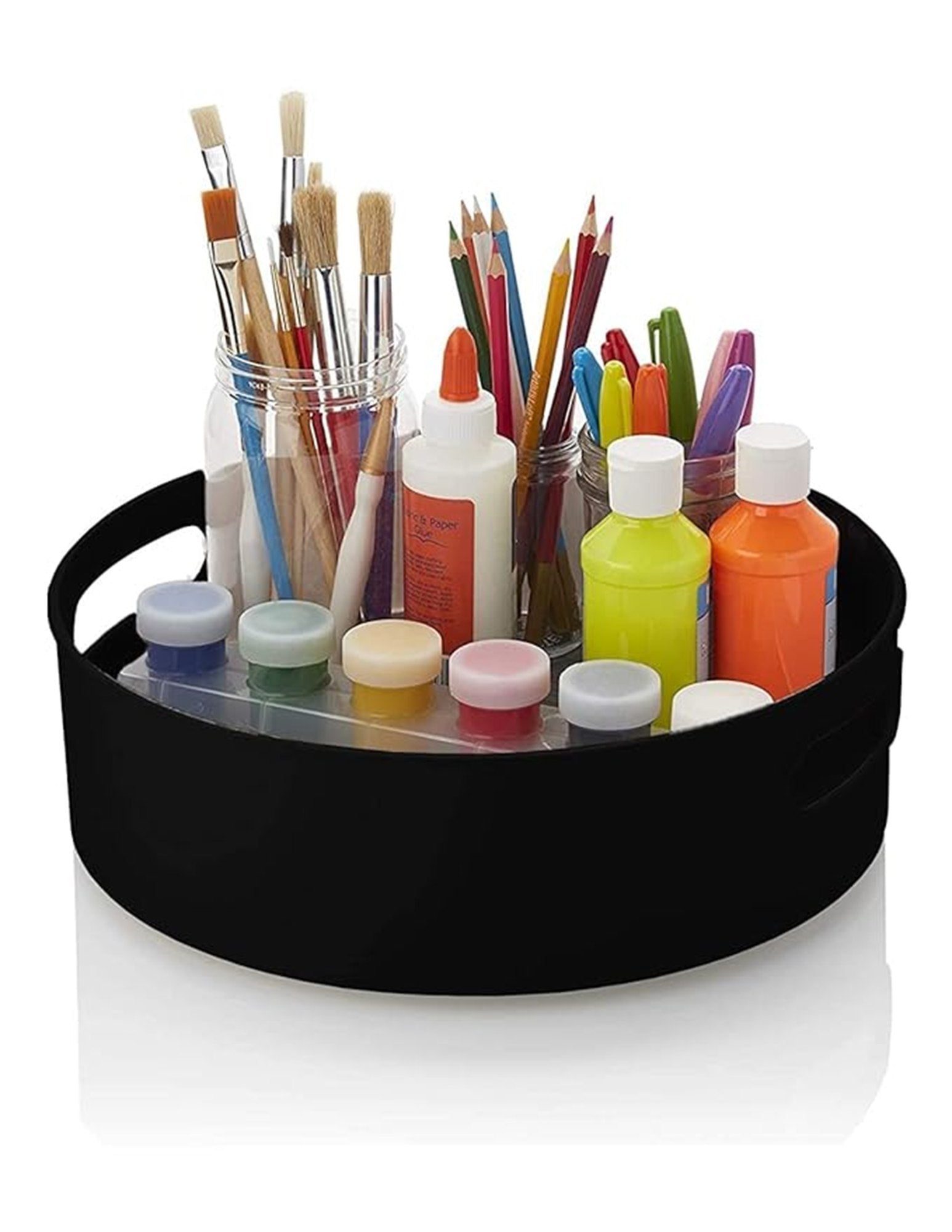 Uydas 360° Rotating Multi-Purpose Organizer Tray – Lazy Susan for Kitchen, Bathroom & Vanity