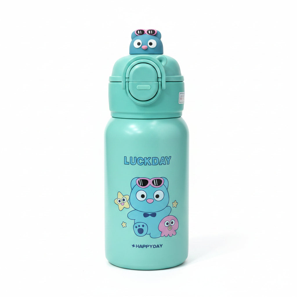 Happyday Kids Insulated Water Bottle 500ml - Green