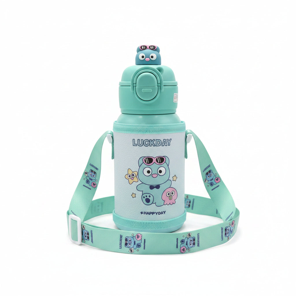 Happyday Kids Insulated Water Bottle 500ml - Green