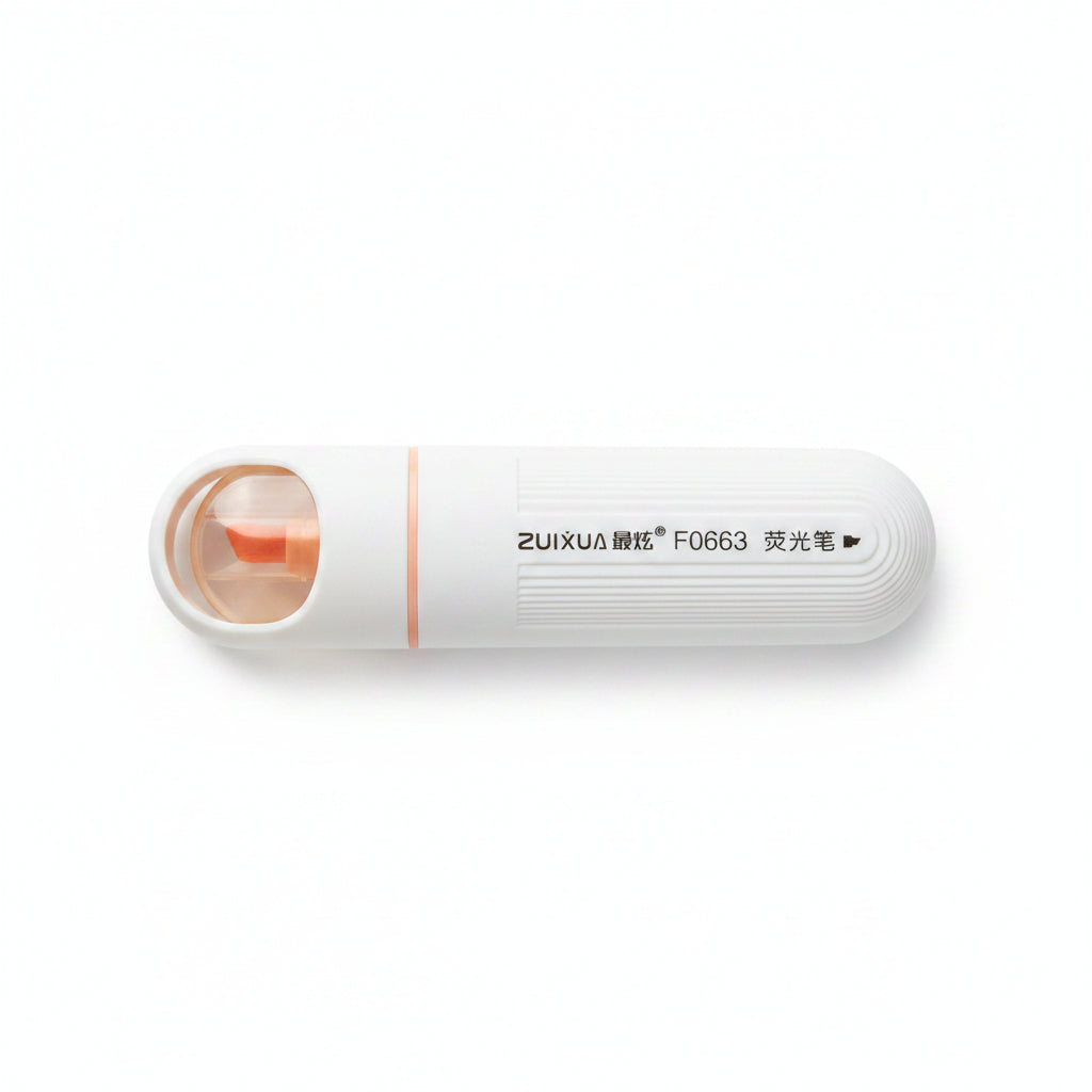 ZUIXUA F0663 Fluorescent Highlighter Pen - Orange