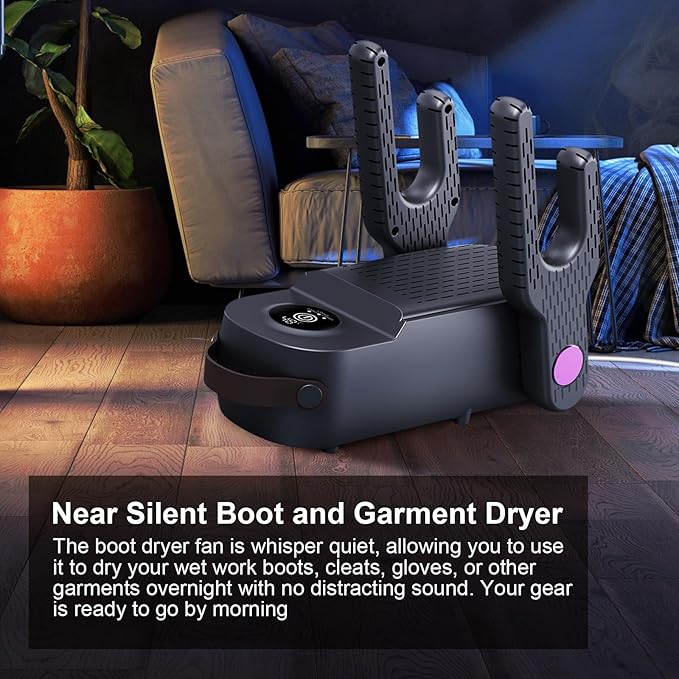 4 Arms Shoes Dryer with Timer and Antibacterial Function