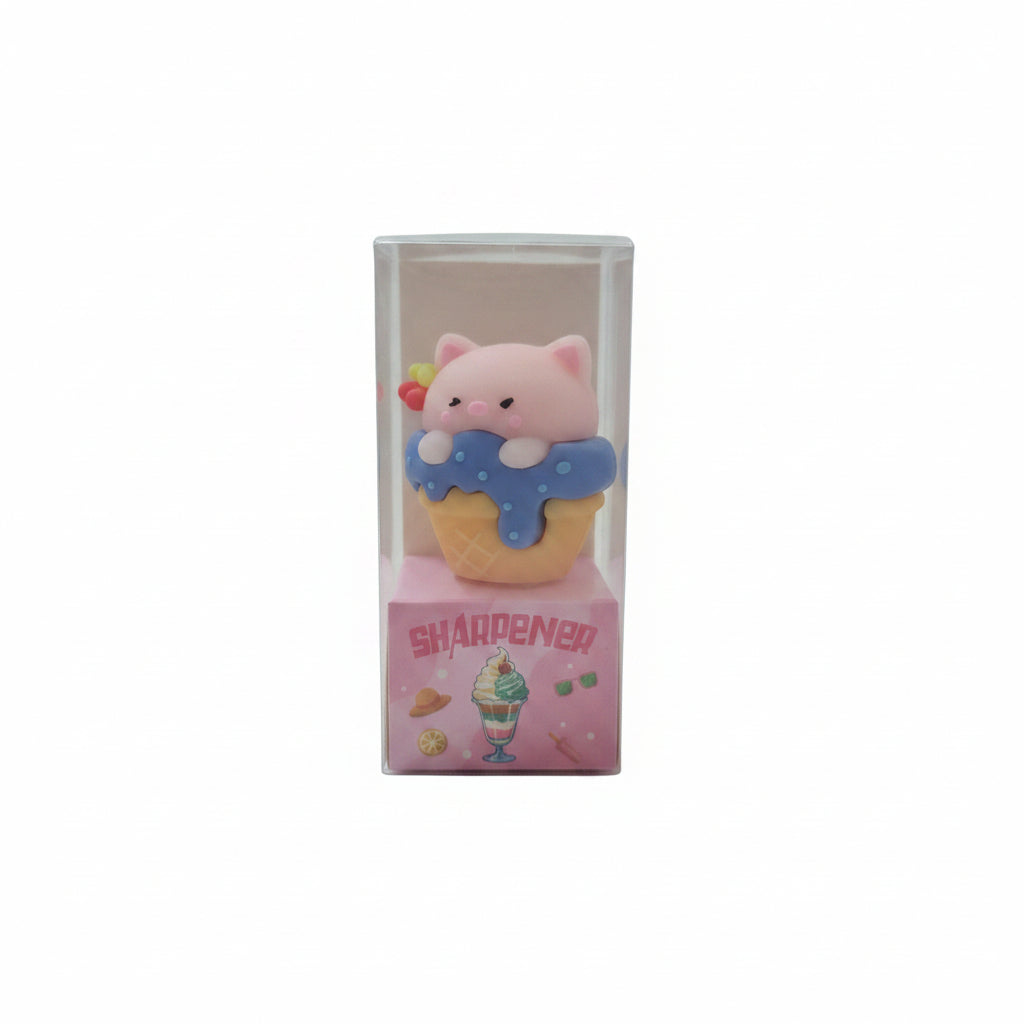 Cute Ice Cream Animal Pencil Sharpener