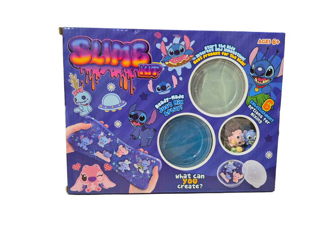 DIY Slime Kit with Two Containers and Mix-Ins