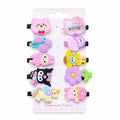 Fashionable Cartoon Hair Clip Set – Assorted Character Hairpins