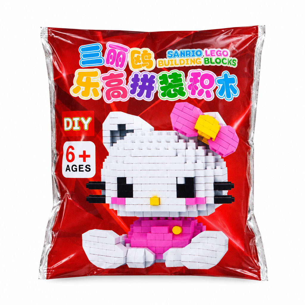 Sanrio Lego Building Blocks 6+ – DIY Character Construction Set