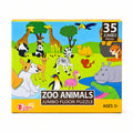 Zoo Animals Jumbo Floor Puzzle – 35-Piece Educational Animal Puzzle Set