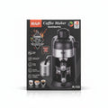 RAF 800W Espresso & Cappuccino Coffee Maker. 240ml Steam Espresso Machine with Integrated Milk Frother Wand