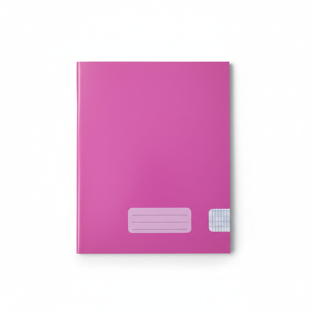 Small School Notebook 96 pages - square lines