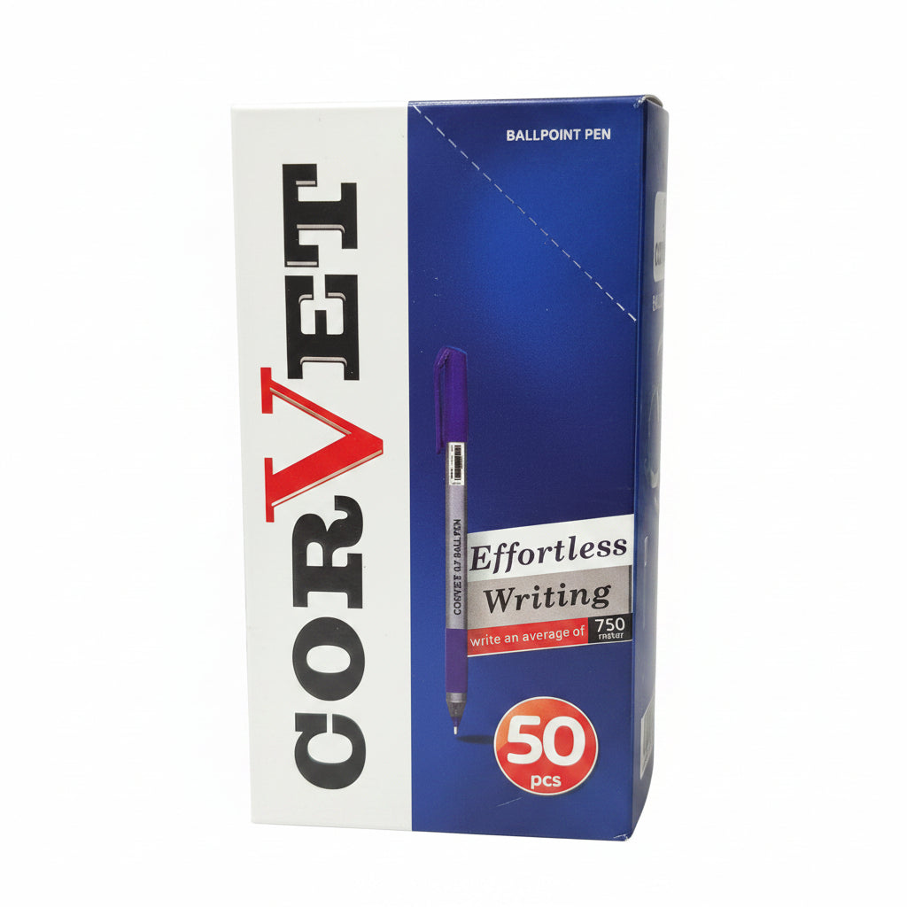 CORVET 0.7mm Ball Pen - Red