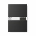 Display Book 10 Pockets Transparent Portfolio Folder - Black