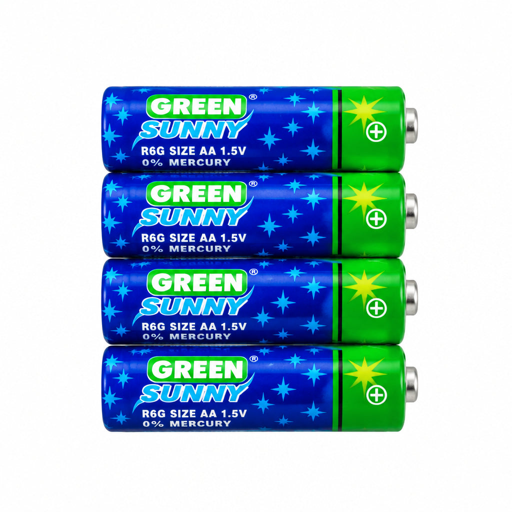 SDNMY Batteries AA – Carbon Zinc Battery Set 4-Pack