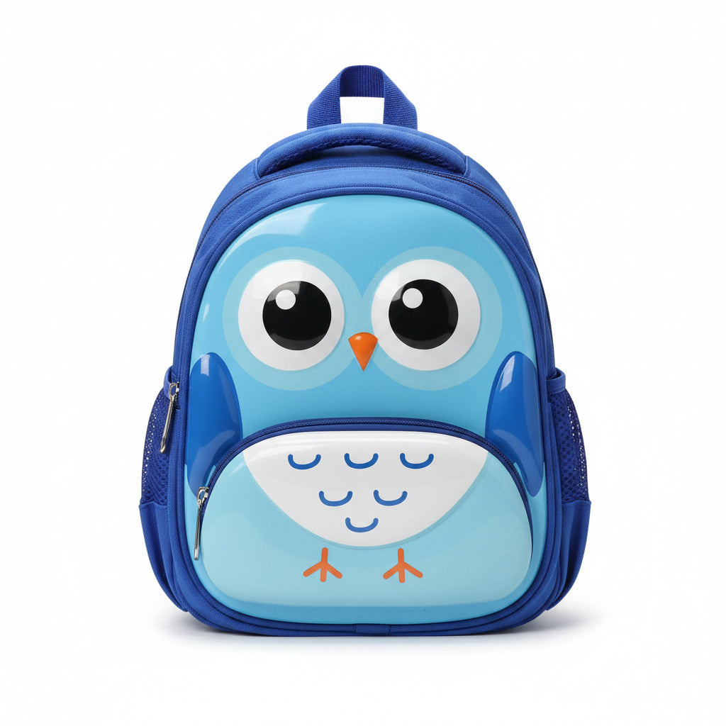 Cute Owl Kids' 3D Cartoon Backpack