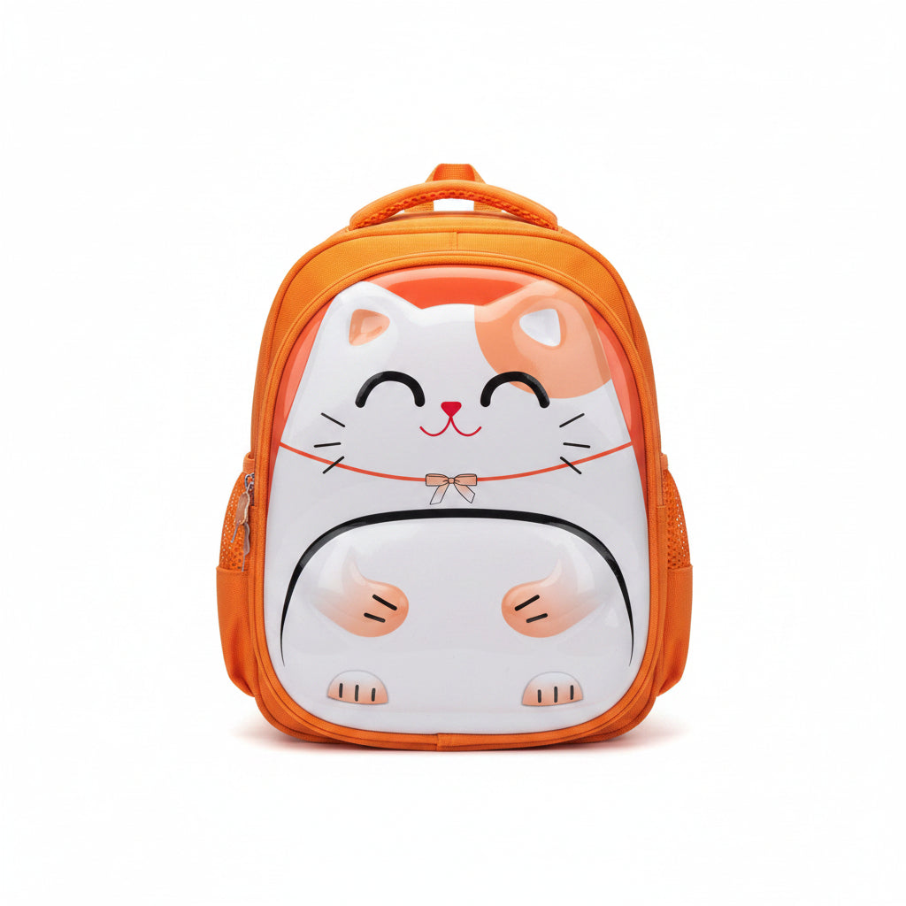 Cute Cat Kids' 3D Cartoon Backpack