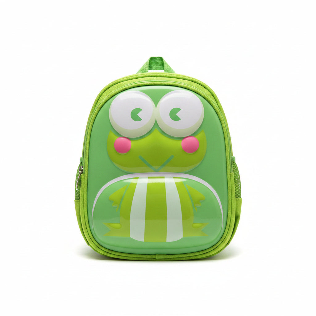 Cute Frog Kids' 3D Cartoon Backpack