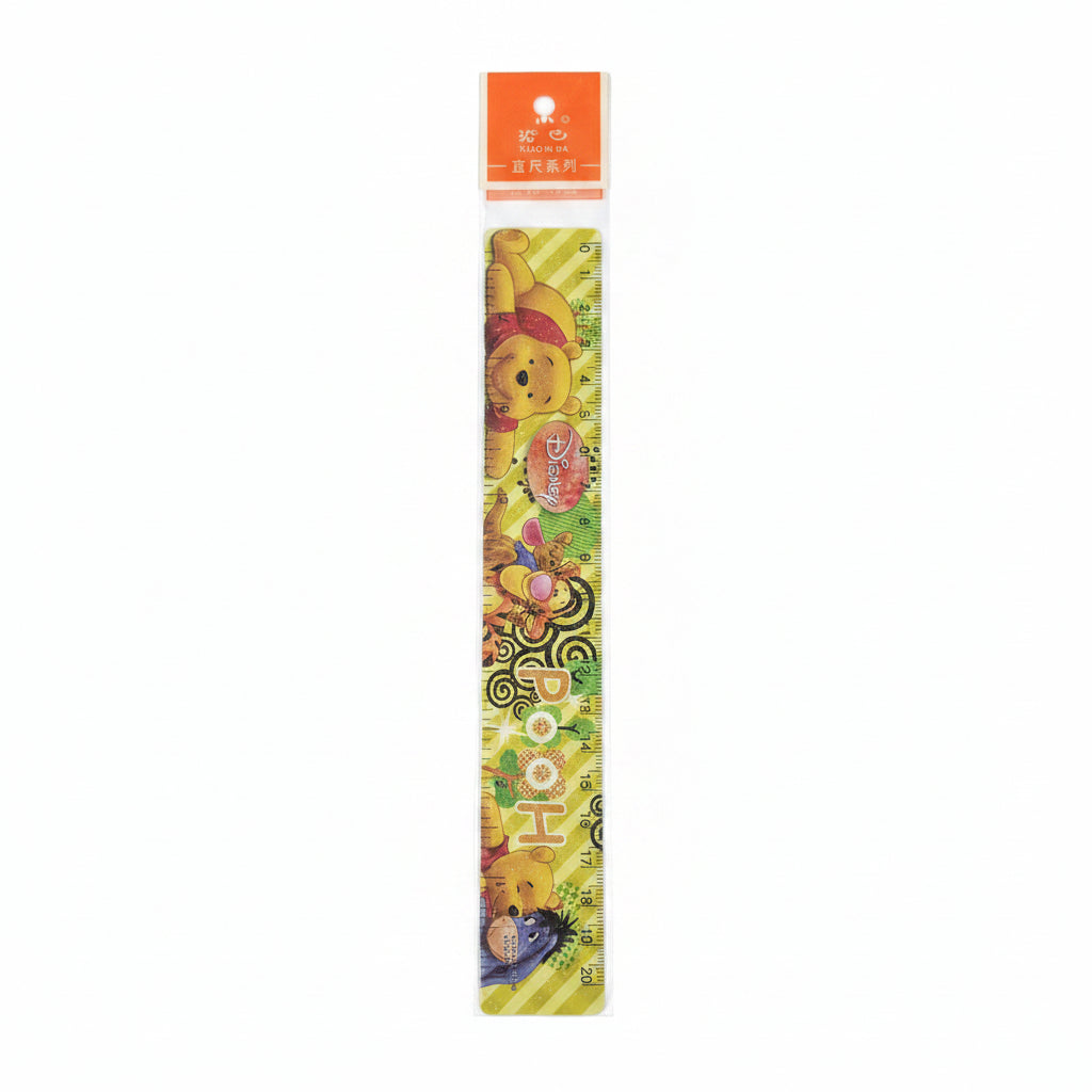 Cartoon 20cm Straight Ruler - Winnie the Pooh