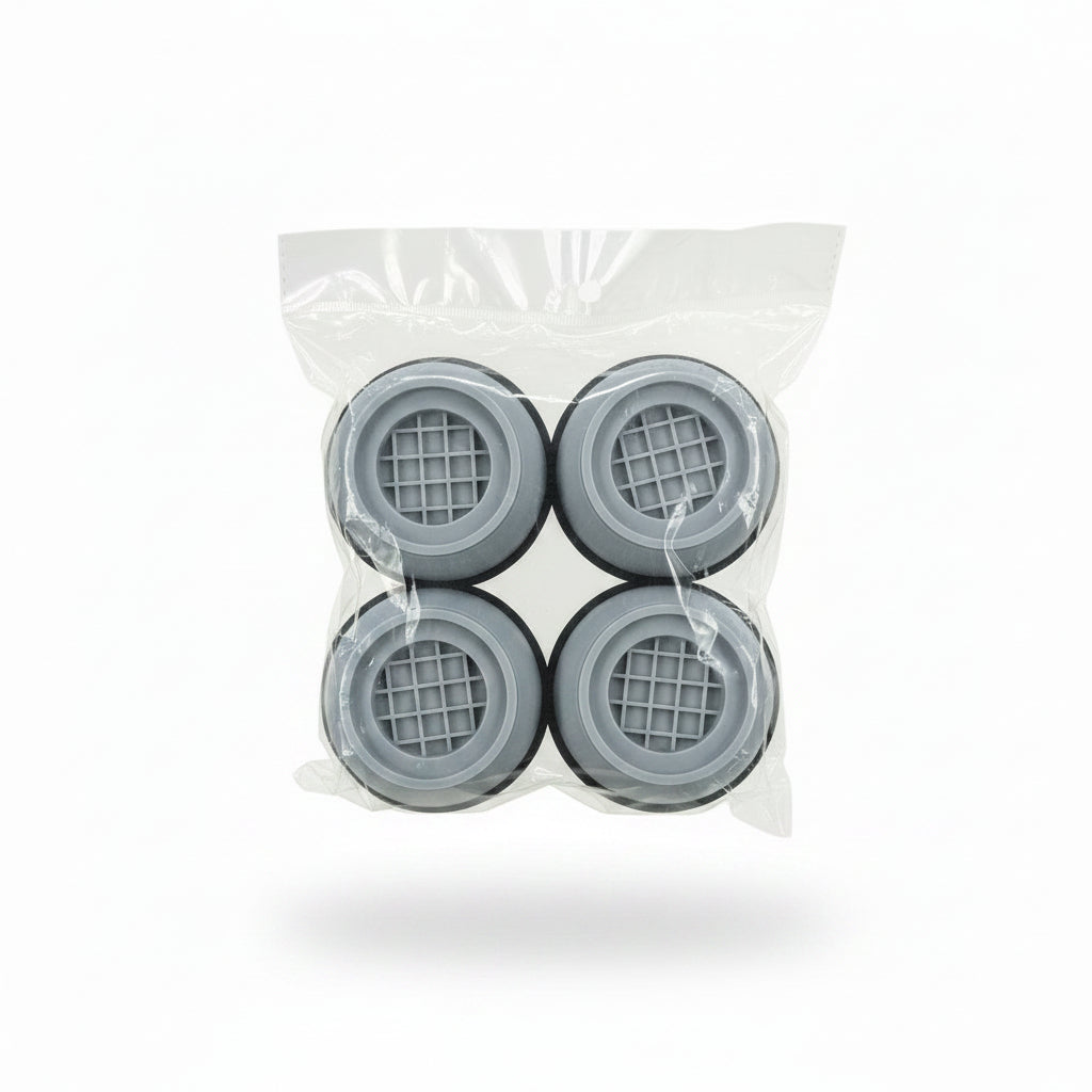 Anti-Vibration Washing Machine Feet Pads – Shock Absorbing Non-Slip Rubber Mats for Washers and Dryers