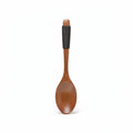 Japanese-Style Handcrafted Wooden Soup Spoon – Eco-Friendly Natural Wood Dinner Spoon with Black Thread Wrapped Handle