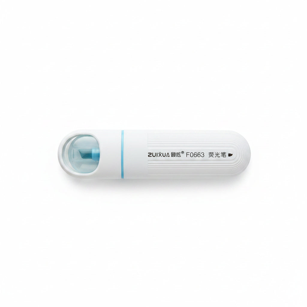ZUIXUA F0663 Fluorescent Highlighter Pen - Blue