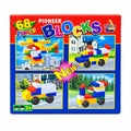Pioneer Blocks – 68-Piece Educational Building Block Set