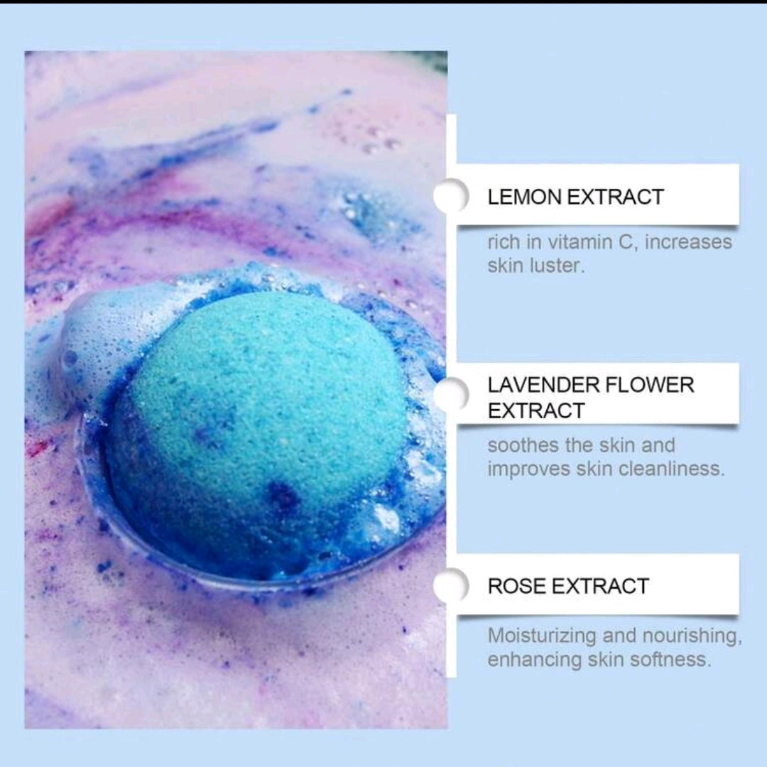 JAYSUING Moisturizing Fragrant Bath Bomb Set (6-Pack)