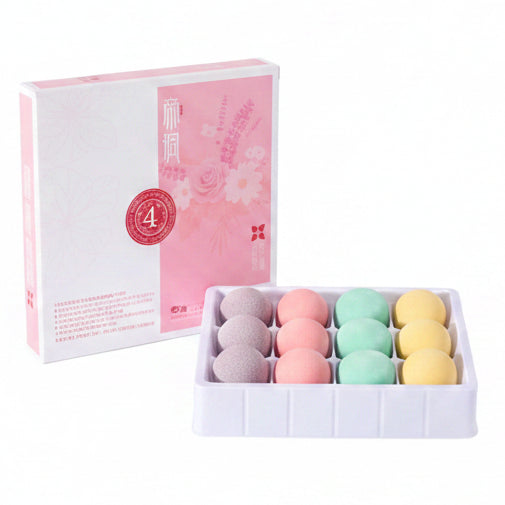 Relaxing Foot Bath Balls – Floral Aromatherapy Spa Set (12 Pieces)
