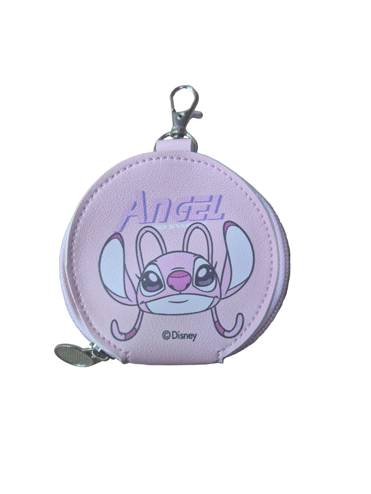 Official Disney Stitch / Angel Character 550ml Water Bottle with Carrying Strap and Coin Purse