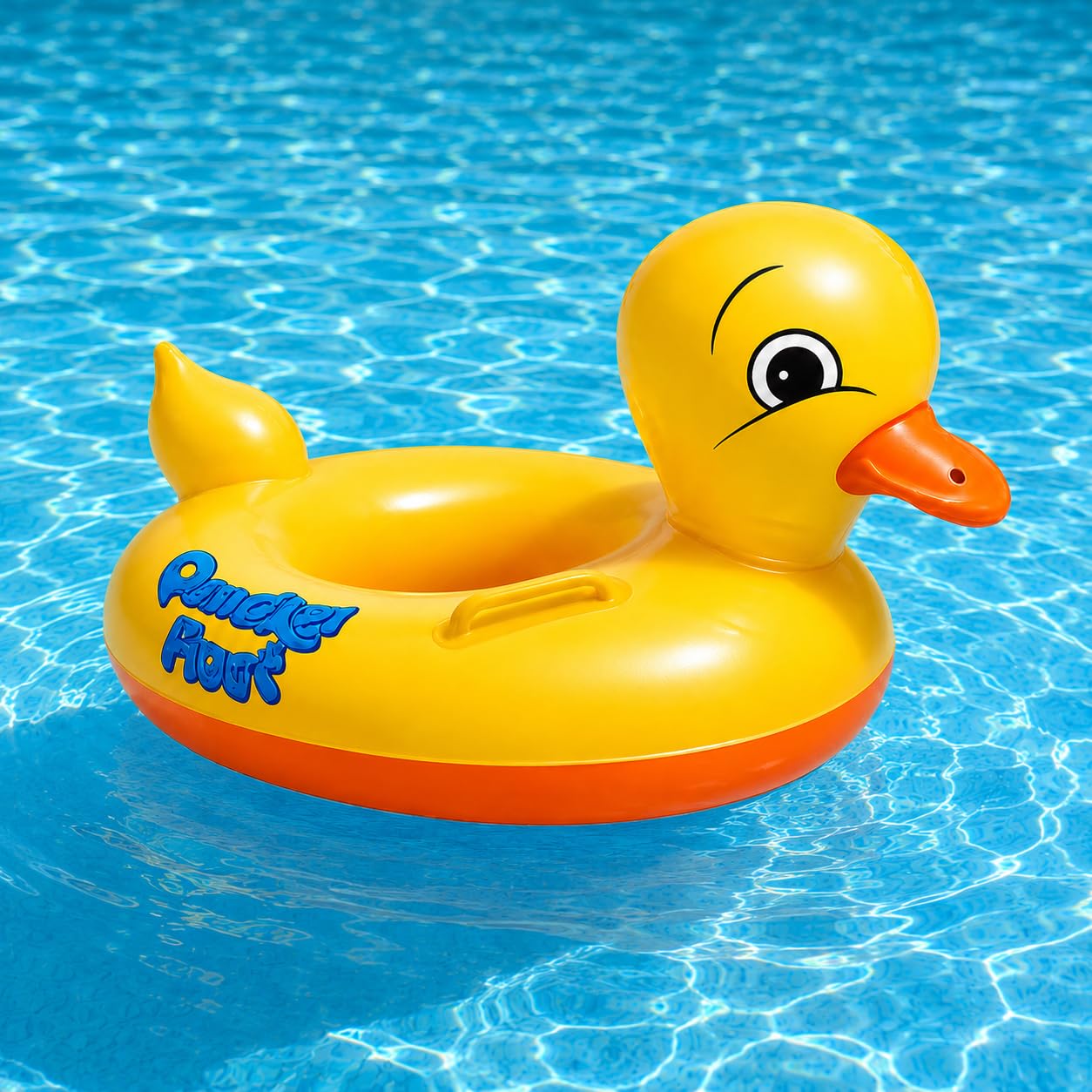 Little Yellow Duck Inflatable Swimming Seat – Fun Pool Float for Kids
