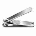 Kcoryue Premium Matte Black Nail Clipper - Heavy Duty Carbon Steel Fingernail Clipper with Ergonomic Grip & Precision Curved Blades (1 Piece)