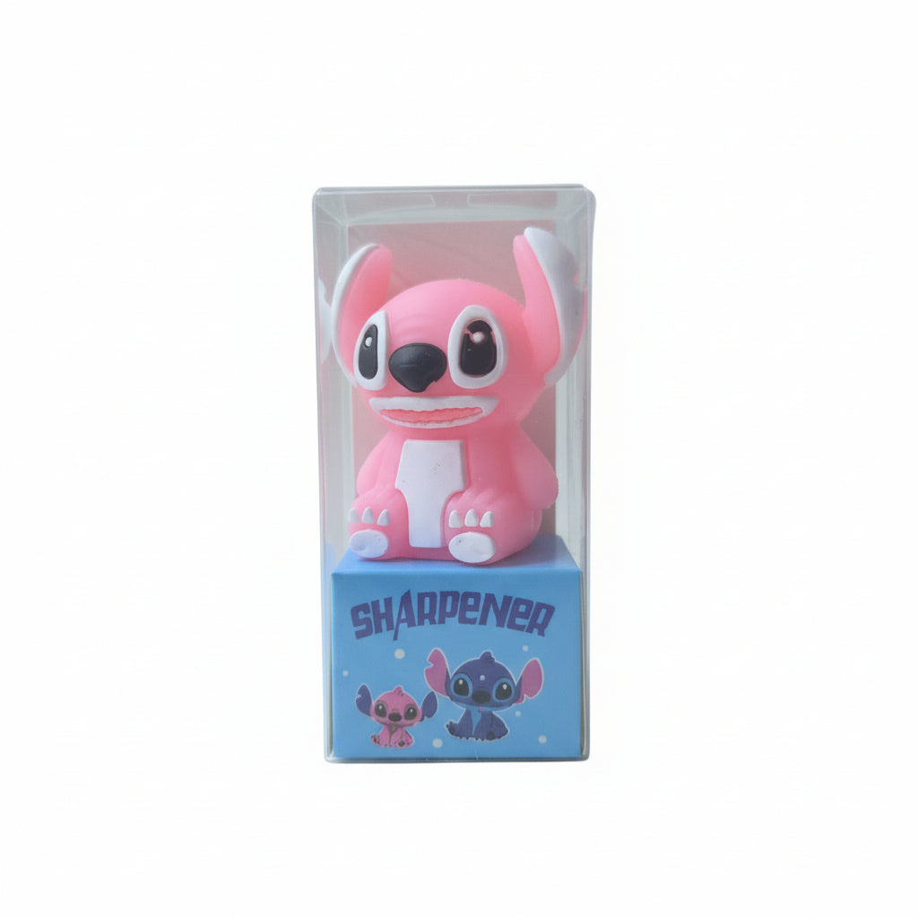 Cute Cartoon & Paw Print Pencil Sharpener