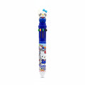 Cute Cat Theme 10-in-1 Multicolor Ballpoint Pen