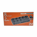 MOXOM MX-ST22 Super Power Strip with 2M Cord - Heavy Duty 8 AC Sockets & Fast Charging Station with Dual 20W PD USB-C & USB-A Ports