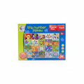 Big Number Jigsaw Shaped Floor Puzzle - 20-Piece Jumbo Educational Numbers Counting Board Game, Giant Floor Puzzle Toy for Kids & Toddlers Aged 3+